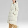 Ležérní péřová bunda „White“