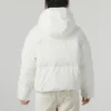 Ležérní péřová bunda „White“