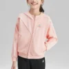 Ležérní série Pletená bunda s potiskem písmen „Pink“