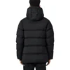 Ležérní střední péřová bunda „Black“