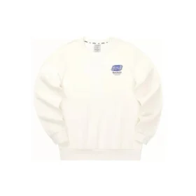 Ležérní svetr s potiskem písmen „White“ Ležérní svetr s potiskem písmen „White“
