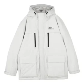 Lifestyle Series Hooded Waterproof Down Jacket „White Black“