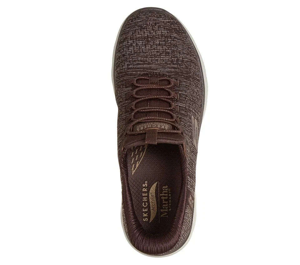 Martha Stewart Skechers Slip-ins: Arch Fit Summits – Soft Shimmer Martha Stewart Skechers Slip-ins: Arch Fit Summits – Soft Shimmer