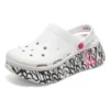 Max Cushioning Foamies „White Black Pink“