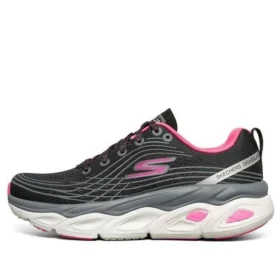 Max Cushioning Ultimate Low-Top Running Shoes Black/Pink