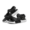 Módní černé sandály Gambix 2.0 „Black White“