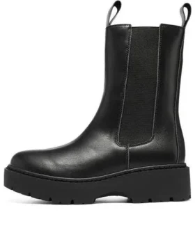 Mid Top Nazouvací boty „Black“
