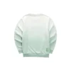 Mikina s gradientovým nápisem „Green White“