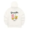 Mikina s kapucí Skechers x SpongeBob SquarePants „White“