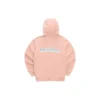 Mikina s potiskem loga „Blue Pink Black White“