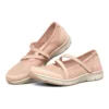 Obuv Be-Cool Mary Jane bez podpatku „Pink“