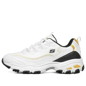 Obuv D‘ Lites 1.0 Low – bílá/černá/zlatá