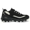 Obuv D‘ Lites Zip Along „Black White“