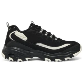 Obuv D‘ Lites Zip Along „Black White“
