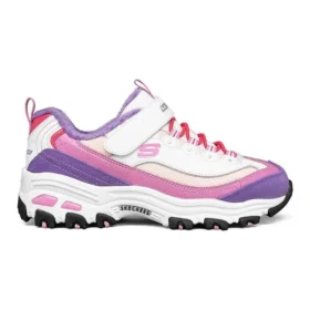 Obuv Dlites „White Pink Purple“