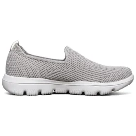 Obuv Go Walk Evolution Ultra nazouvací šedá/kaštanová