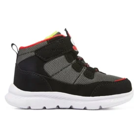 Obuv Microspec Zovox s suchým zipem „Black Grey Red“