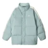 Peřová bunda z řady Lifestyle „Teal White“