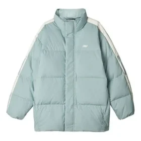 Peřová bunda z řady Lifestyle „Teal White“