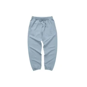 Pletené volnočasové zúžené sportovní kalhoty „Black Teal Navy Green White“