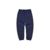 Pletené volnočasové zúžené sportovní kalhoty „Black Teal Navy Green White“