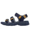 Plážové sandály „Navy Brown“