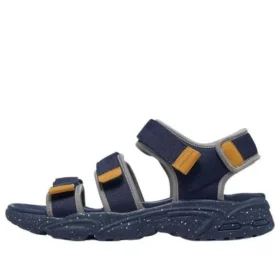 Plážové sandály „Navy Brown“