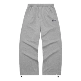 Přímé ležérní kalhoty s logem „Grey“