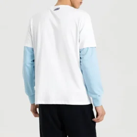 Pánské tričko Skechers s kontrastním potiskem loga, krátký rukáv, bílé Pánské tričko Skechers s kontrastním potiskem loga, krátký rukáv, bílé
