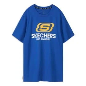 Pánské tričko Skechers s krátkým rukávem, modré Pánské tričko Skechers s krátkým rukávem, modré