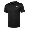 Pánské tréninkové běžecké sportovní tričko s krátkým rukávem Skechers Sport, černé