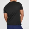 Pánské tréninkové běžecké sportovní tričko s krátkým rukávem Skechers Sport, černé