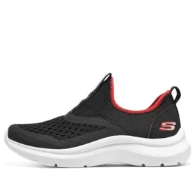 Pohodlné nazouvací boty „Black Red“