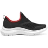 Pohodlné nazouvací boty „Black Red“