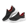 Pohodlné nazouvací boty „Black Red“