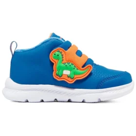 Pohodlná obuv s motivem dinosaurů „Blue Orange“