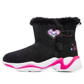 Pohodlné zimní kozačky „Black Pink“ Pohodlné zimní kozačky „Black Pink“