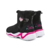 Pohodlné zimní kozačky „Black Pink“