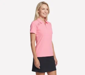 Polo tričko GO GOLF s krátkým rukávem a zipem vpředu