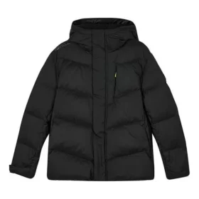 Péřová bunda s kapucí „Black“