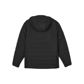 Péřová bunda s potiskem loga „Black“