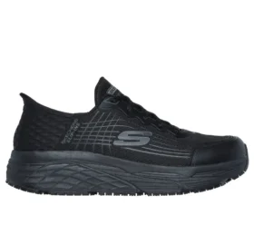 Pracovní Slip-ins Skechers s protiskluzovou podrážkou a Relaxed Fit: Max Cushioning Elite – Remmal Pracovní Slip-ins Skechers s protiskluzovou podrážkou a Relaxed Fit: Max Cushioning Elite – Remmal
