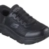 Pracovní Slip-ins Skechers s protiskluzovou podrážkou a Relaxed Fit: Max Cushioning Elite – Remmal Pracovní Slip-ins Skechers s protiskluzovou podrážkou a Relaxed Fit: Max Cushioning Elite – Remmal