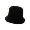 Rybářský klobouk s potiskem loga „Black Yellow“