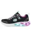 S-Lights: Glow-Brites Obuv „Black Purple Green“