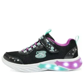 S-Lights: Glow-Brites Obuv „Black Purple Green“