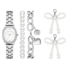 Sada hodinek Charm Pearl Bows