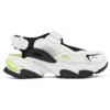 Sandály DLites „White Black Neon Green“