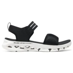 Sandály Go Glide-Step Flex „Black White“