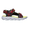 Sandály Hypno Splash s suchým zipem a otevřenou špičkou pro větší kluky, červené